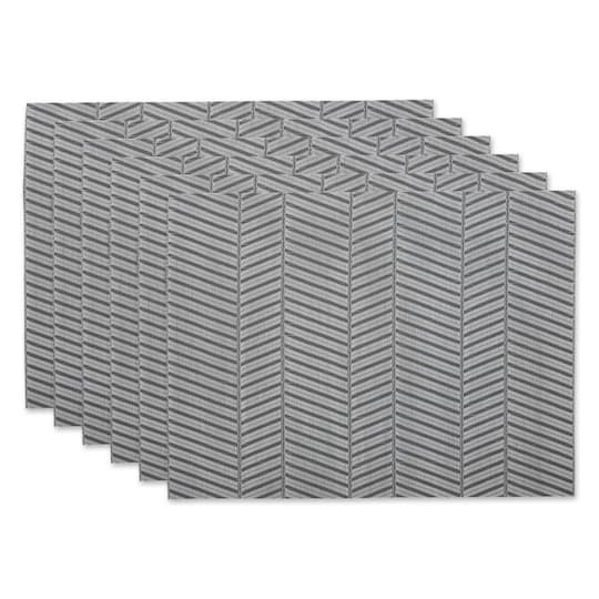 DII® Textured Twill Weave Placemats